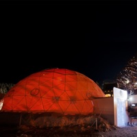 幻想的に…銀世界に浮かぶドーム「SNOW EGG」とは！？